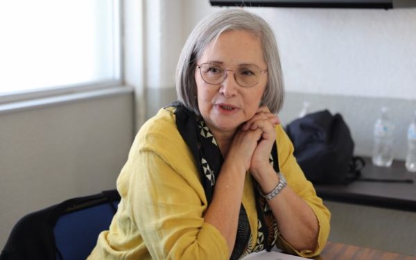 Mirta Castedo, académica argentina de la lengua española, ofrece talleres formativos a las escuelas normalistas de Zacatecas