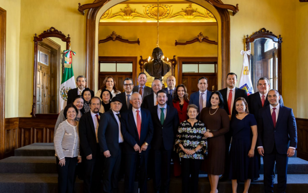 Se reúne Gobernador con integrantes del Tribunal Federal de Justicia Administrativa