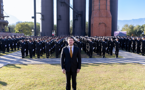 Suma Gobierno del Estado de NL 118 nuevos policías a Fuerza Civil
