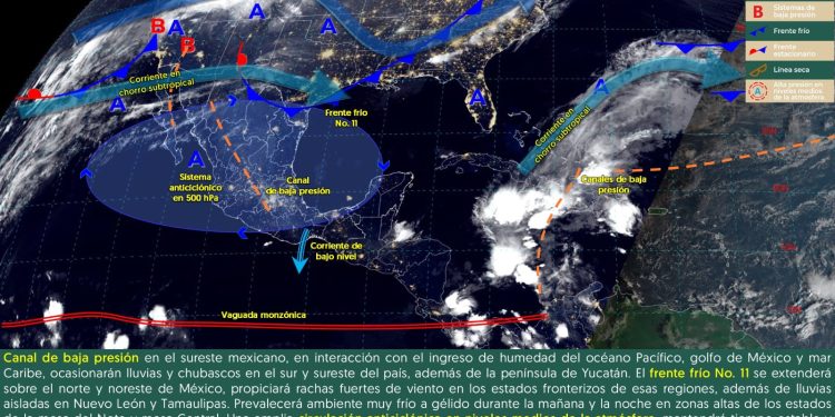 Pronostican ambiente frío a muy frío para este martes en Oaxaca