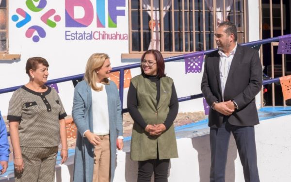 Reinaugura Maru Campos Unidad Básica de Rehabilitación en San Francisco del Oro