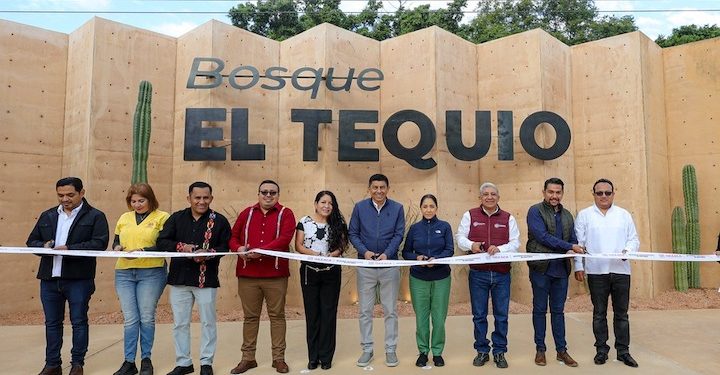 Destinan más de 50 mdp para la rehabilitación y dignificación del Bosque “El Tequio”