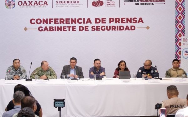 Trabaja SSPC para afianzar a Oaxaca entre las entidades más seguras del país