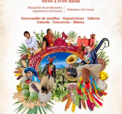 Todo listo para la edición 12 de la Feria Estatal de la Agrobiodiversidad 2024