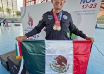 Suma Sergio Aldape dos medallas en los XI Juegos Latinoamericanos de Policías y Bomberos