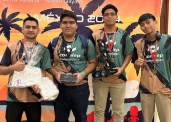 Ganan acreditación estudiantes de CONALEP Tamaulipas a campeonato de robótica en China