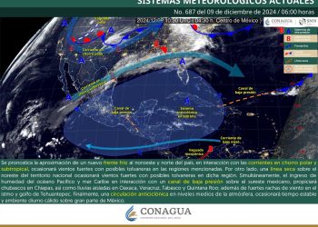 Frente frío número 14 mantendrá bajas temperaturas en Oaxaca para esta semana