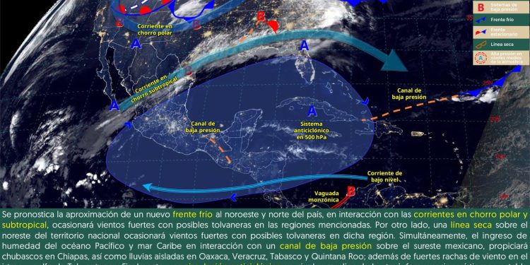 Frente frío número 14 mantendrá bajas temperaturas en Oaxaca para esta semana