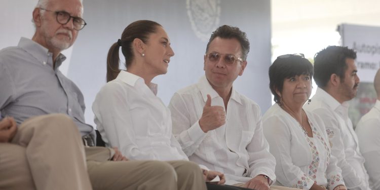 Acompaña Pablo Lemus a Claudia Sheinbaum en la inauguración del tramo Bucerías-Puerto Vallarta de la autopista Jala-Puerto Vallarta