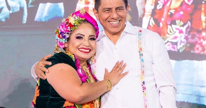 Anuncia Salomón Jara a Vilma Martínez como nueva titular de la Sebienti