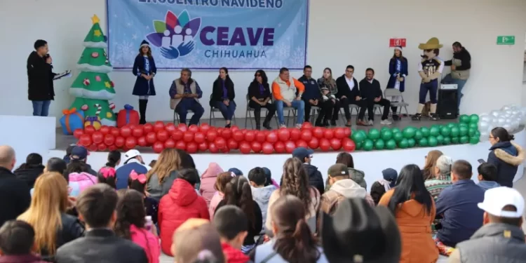 Organiza CEAVE encuentro navideño para más de 400 niñas y niños