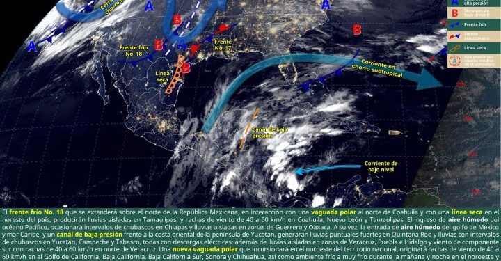 Continuará ambiente frío a muy frío este jueves en Oaxaca