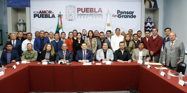 Coordinación y humanismo para mantener la gobernabilidad y seguridad de Puebla: Alejandro Armenta