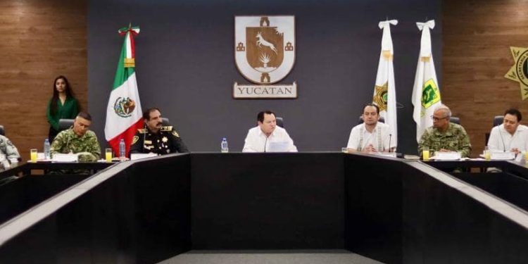 Coordinación interinstitucional, primordial para mantener la paz y tranquilidad en Yucatán