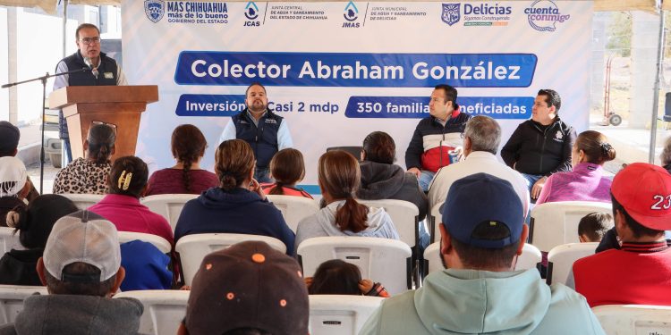 Mejorarán condiciones de saneamiento en beneficio de 1,315 delicienses con la construcción de colector sanitario