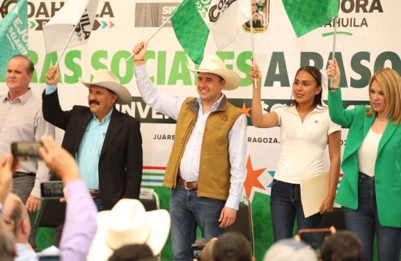 Mejora Coahuila llevó grandes obras sociales a todo Coahuila