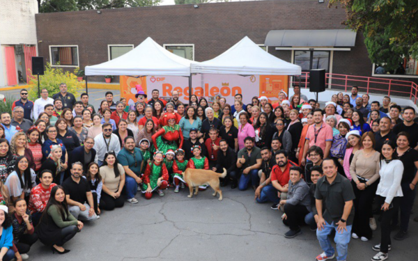 Realiza DIF Nuevo León el Regaleón 2024 para repartir alegría a niñas y niños de NL