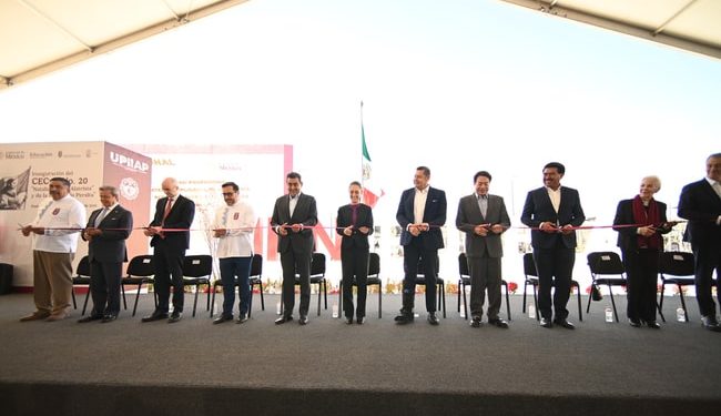 PRESIDENTA CLAUDIA SHEINBAUM INAUGURA CECyT NO.20 “NATALIA SERDÁN” Y UPII “ALEJO PERALTA” DEL IPN EN PUEBLA