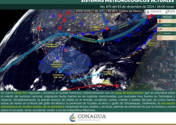 Se prevé descenso de temperaturas durante la tarde y noche de martes en Oaxaca