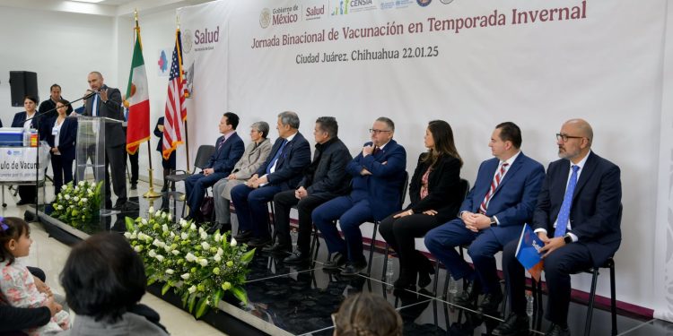 Arranca Jornada Binacional de Vacunación Invernal México-Estados Unidos