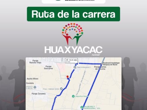 Con carrera atlética buscan promover el deporte desde el Congreso de Oaxaca