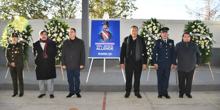 Conmemoran 256 aniversario del natalicio del General Ignacio Allende