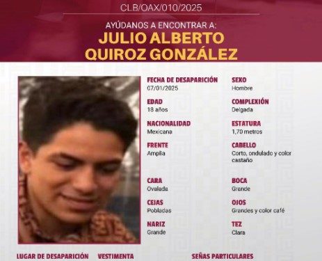 Contacta Gobierno de Oaxaca a familias de personas reportadas como desaparecidas en Valles Centrales