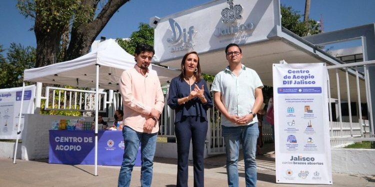Continúa DIF Jalisco con el Centro de Acopio en apoyo de las personas repatriadas