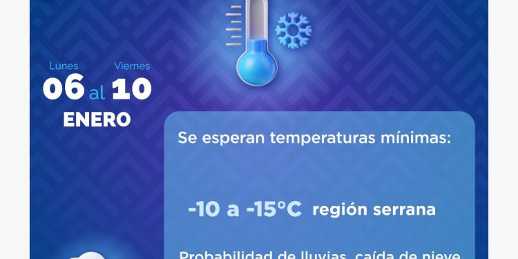 Emite CEPC alerta por clima gélido para los próximos días