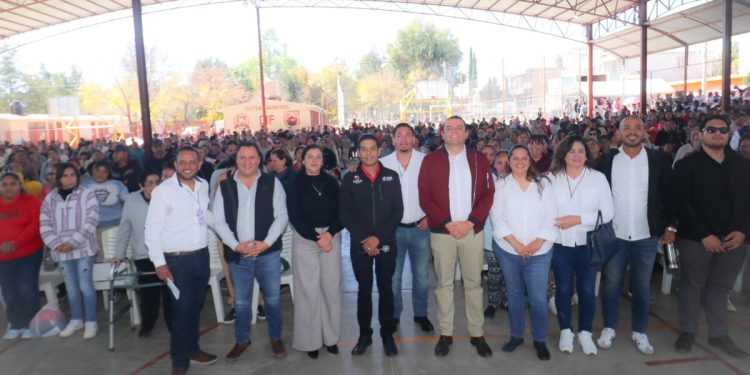 Entrega Gobierno de Zacatecas apoyos invernales a más de mil familias en Miguel Auza