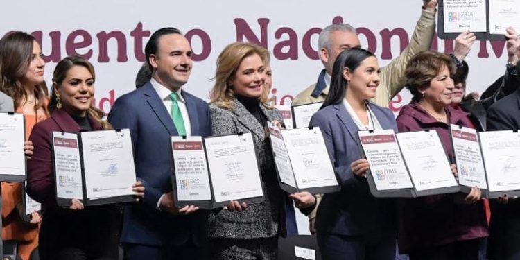 Firmó Maru con Sheinbaum nuevo fondo indígena nacional