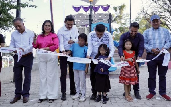 Fortalece Gobierno de Oaxaca cohesión social con Parques Primavera