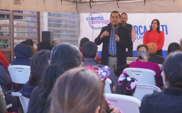 Mejorará JMAS Chihuahua calidad de vida de familias en Nuevo Milenio con redes de drenaje y agua potable