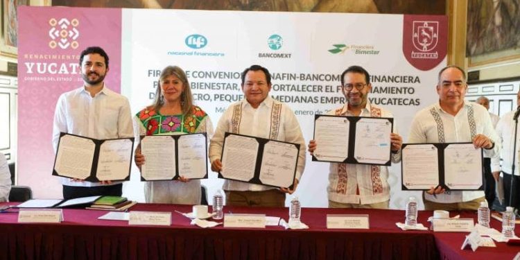 Nafin-Bancomext y Financiera para el Bienestar para fortalecer el financiamiento de las Mipymes locales