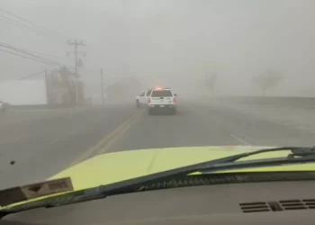 Prevén ráfagas de hasta 75 km/h para esta tarde en las zonas serrana y noroeste del estado