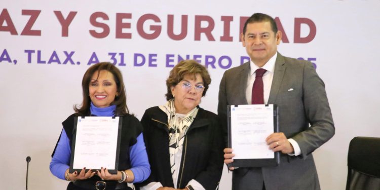 Puebla y Tlaxcala firman convenio para la Construcción de La Paz