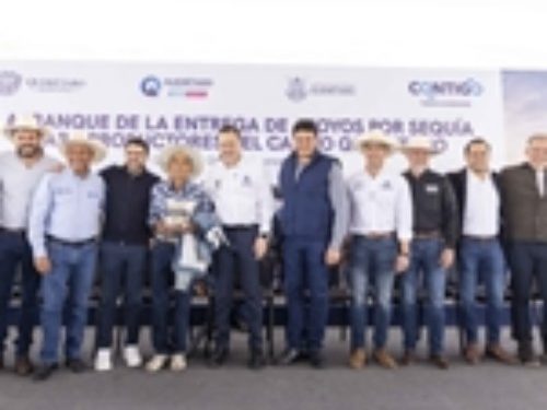 Encabeza Gobernador entrega de apoyos a productores del campo