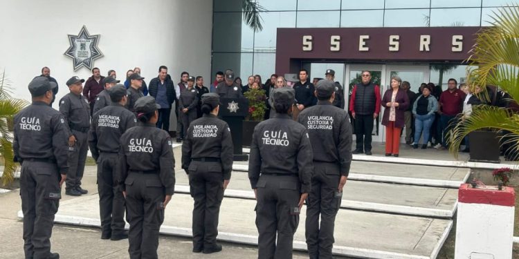 Recibe SSPT a nuevos custodios y guías técnicos