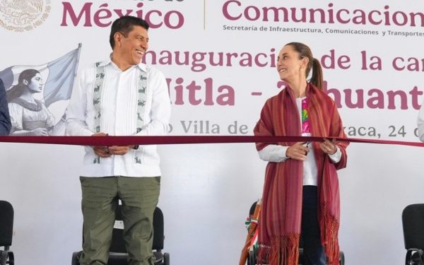 Carretera Mitla -Tehuantepec, otro logro de la Cuarta Transformación