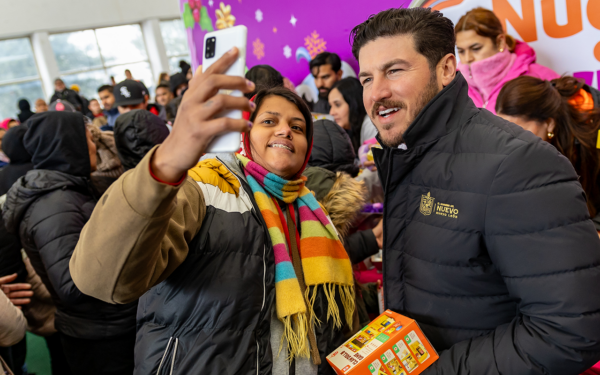 Vamos en 2025 con todo por las niñas y niños de NL; Samuel García