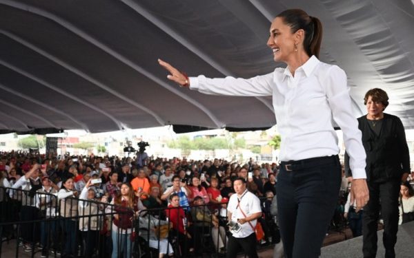 En Edomex, presidenta encabeza entrega de 11, 400 tarjetas del Programa de Mejoramiento de Vivienda para el Bienestar