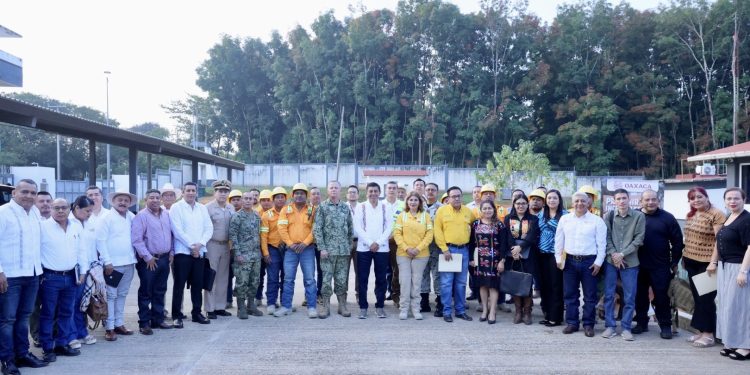Fortalece Gobierno de Oaxaca coordinación interinstitucional en la Cuenca para combate de incendios forestales