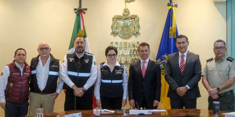 Acuerdan Gobierno de Jalisco y Gobierno Federal fortalecer coordinación en gestión de riesgos