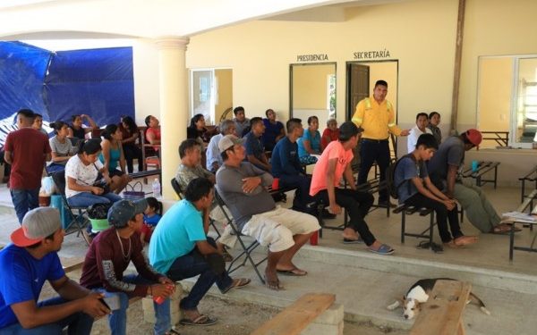 Capacitan a habitantes de El Chilar en el uso seguro del fuego para prevenir incendios forestales