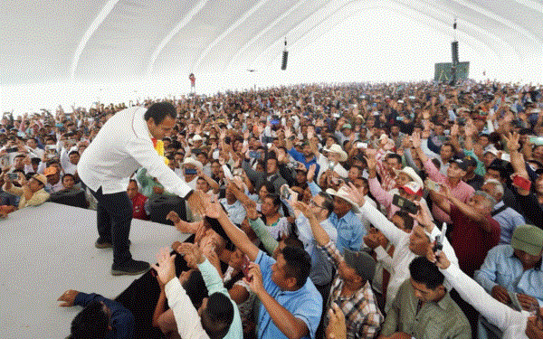 En Chilón, Eduardo Ramírez constata respaldo popular al proyecto “La autopista es nuestra, la ruta de las Culturas Mayas”