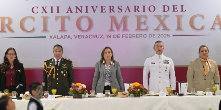 El Ejército Mexicano, pueblo uniformado al servicio de la nación: Rocío Nahle