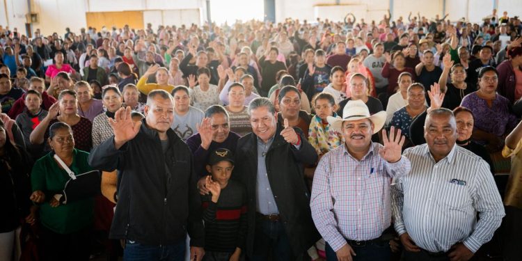 Entrega Gobernador David Monreal más de 60 mil canastas alimentarias en las comunidades rurales de Zacatecas