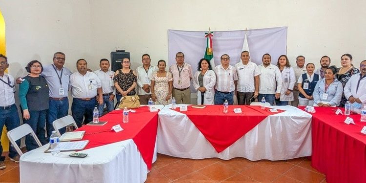 Instala SSO primer Comité Municipal de Salud 2025-2027 en el Istmo