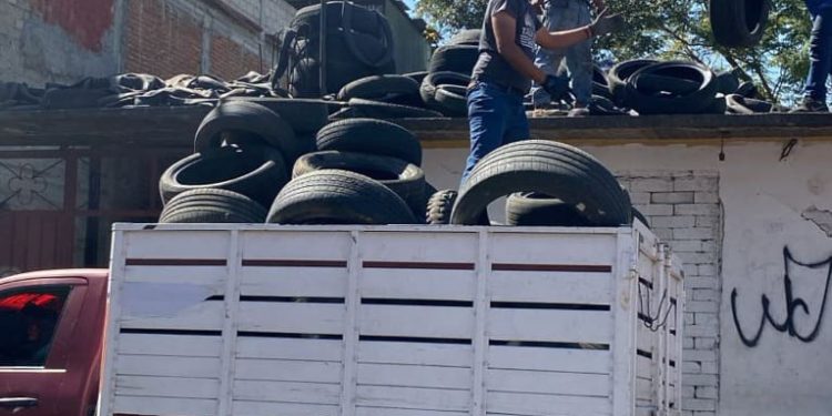 Inician acciones de retiro de llantas en desuso con el “Llantatón”