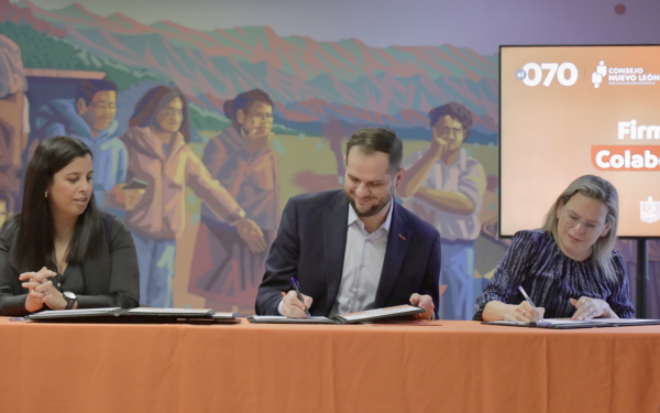 Firman SPC, Novagob y Consejo Nuevo león, convenio para el Primer Congreso de Innovación Pública en México